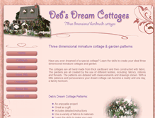 Tablet Screenshot of debsdreamcottages.com